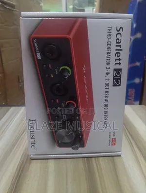 Scarlett 2i2 Soundcard