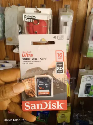 Sandisk Ultra 16gb SDHC Uhs-I Memory Card