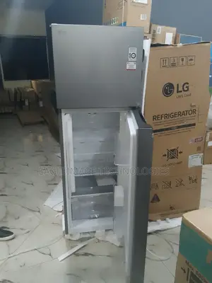 Factory Fresh Lg Ref242pqgb 263l Black Smart Fridge - Silent Operation
