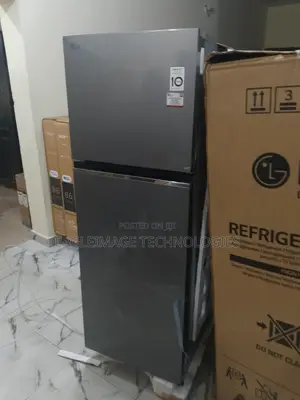Pristine Lg Ref242pqgb 263l Silver Inverter Compressor - Low Noise