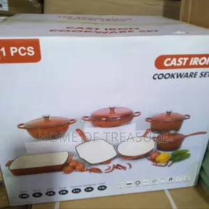 Cast Iron Cookware Set