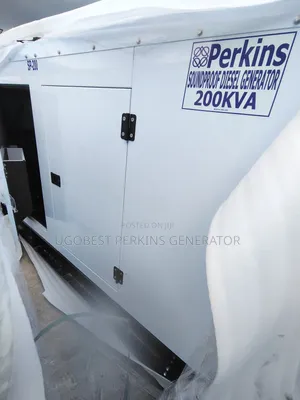 200kva Perkins Soundproof Generator 💯 Copper Coil