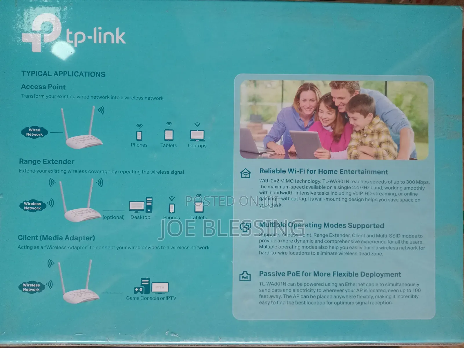Tp _Link 300mbps Wireless N Access Point