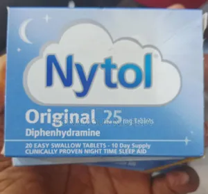 Nytol Original (Diphenhydramine) 25mg X20