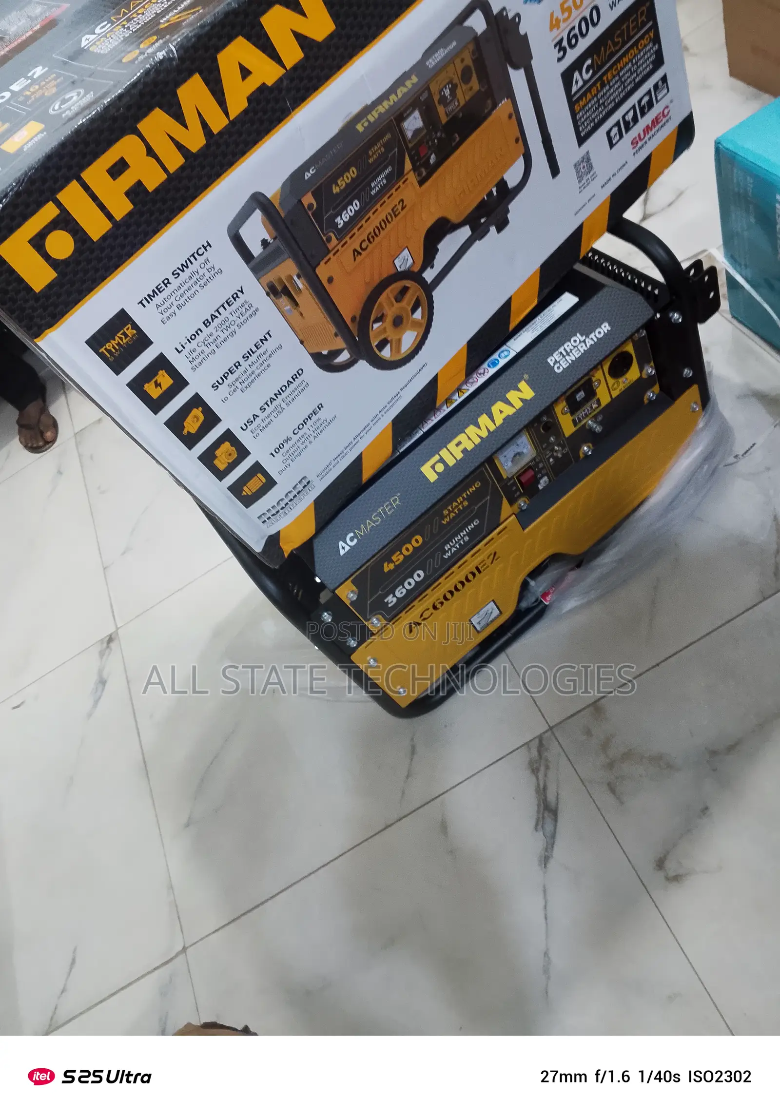 Original Firman 3.5kva Generator – Strong Durable
