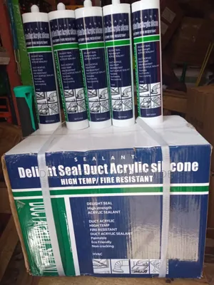 Fire Stop And High Temp Resistant Duct Acrylic Silicone Sealant