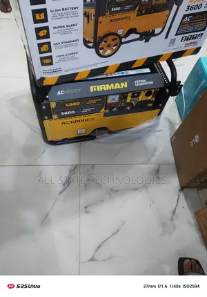 Firman 3.5kva Generator – 100% Copper Wire Coil