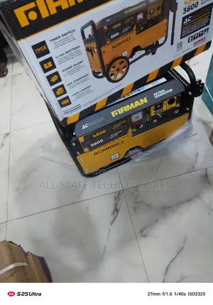 Firman 3.5kva Generator – For Home, Shop Office Use