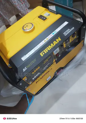 Original Firman 3.5kva Generator – Strong Performance