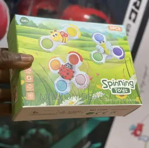 Spinning Unique Kids Toy Ages 12mnth+