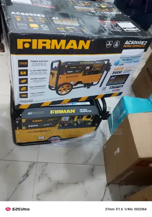 Firman 3.5kva Generator – Ideal for Home Small Business