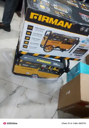 Firman 3.5kva Automatic Generator – Perfect for Freezers TVS