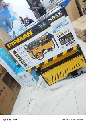Brand New Firman Generator – 3.5kva With Key Start