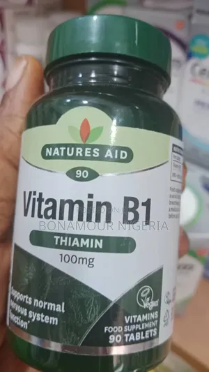 Natures Aid Vitamin B1 100mg X90 Tabs