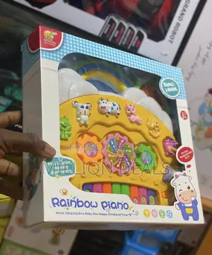 12"X12" Interactive Rainbow Kid Toy 3mnths +