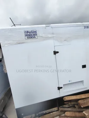 500kva Perkins Soundproof Generator in Store Now