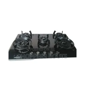 Phiima 5 Burner Glass Table Gas