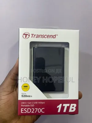 External 1tb SSD Transcend