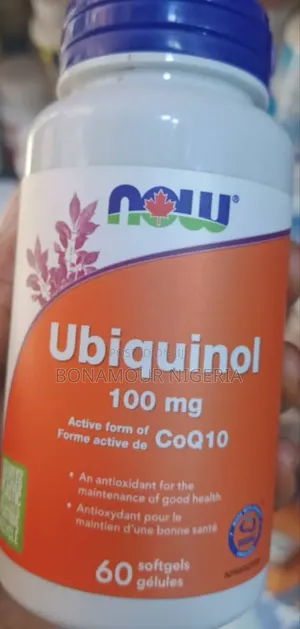 Now Ubiquinol 100mg X60 Softgel