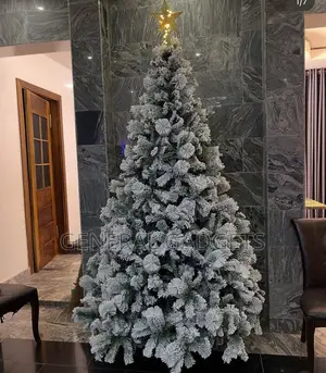 Snow Flock Christmas Tree