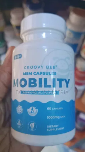 Groovy Bee MSM Mobility 1000mg X60 Caps