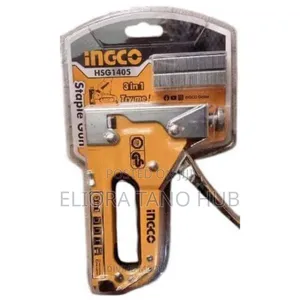 Ingco 3 in 1 Staple Gun With Pins