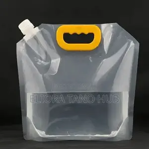 2.5l Transparent Plastic Packaging Pouch - 10pcs