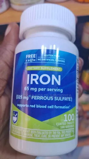 Iron 65mg X100 Tabs