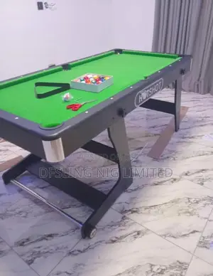 2in1 Foldable Snooker Board Table Tennis Board With Accessories
