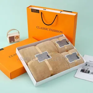 Classic Fashion Home Textiles" Towels.