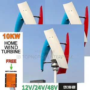 Take Control of Your Utility Bills With 10kw 48v Vertical Wind Turbine