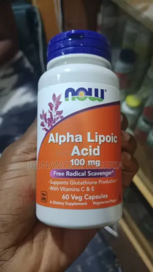 Now Alpha Lipoic Acid 100mg X60 Veg Caps
