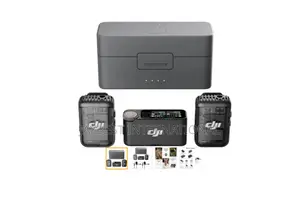 Dji Mic 2, Wireless Lavalier Noise Cancelling Microphone