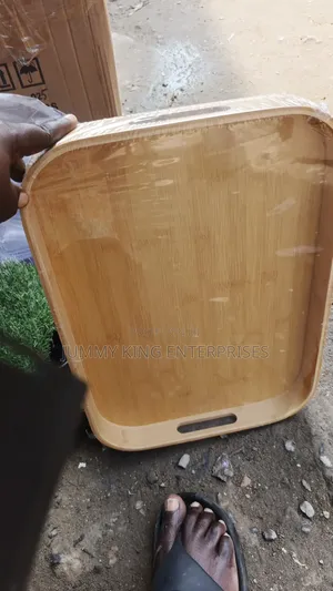 Wooden Design Serving Tray