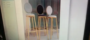 Modern Bar Stool With Backrest