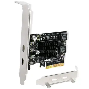 Usb C Pcle Expansion Card 2 Ports (2 X Type C), 10gpbs