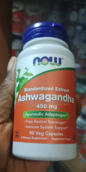 Now Ashwagandha 450mg X90 Veg Caps