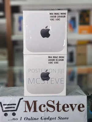 New Desktop Computer Apple Mac Mini M4 24GB Apple M4 SSD 512GB