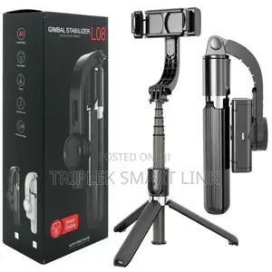 L08 Gimbal Selfie Stick Bluetooth Handheld Stabilizer Phone Holder.