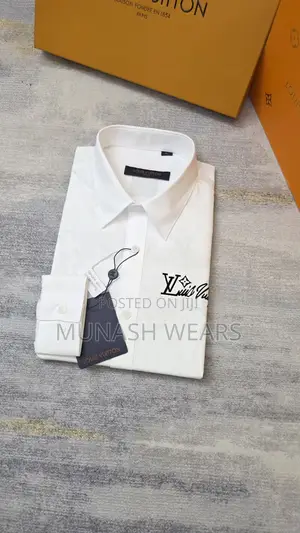 Luxury Louis Vuitton Shirt With Crested Stone S-5xl