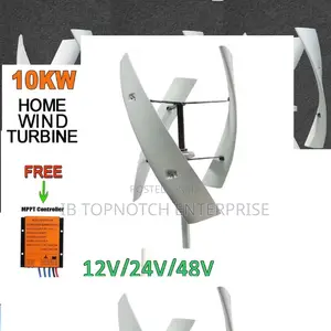Power Everything You Own With Reliable 10,000w Vertical Wind Turbine