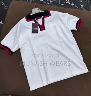 Luxury Gucci Polo White