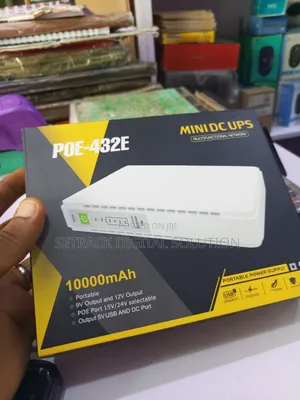Mini Dc Ups 10,000mah Poe-430p