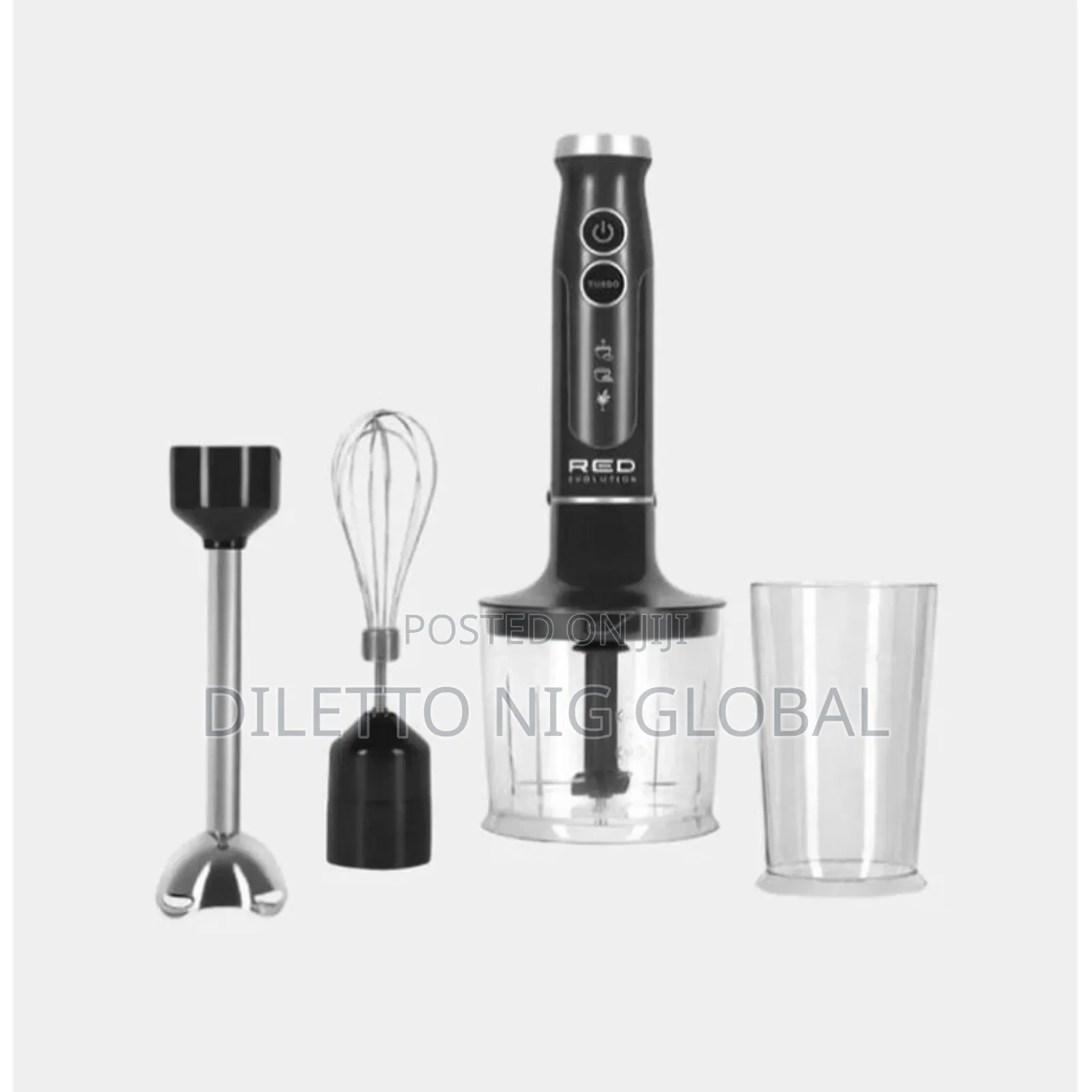 Red Evolution 4-in-1 Hand Blender Chopper