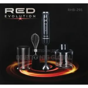Red Evolution 4-in-1 Hand Blender Chopper