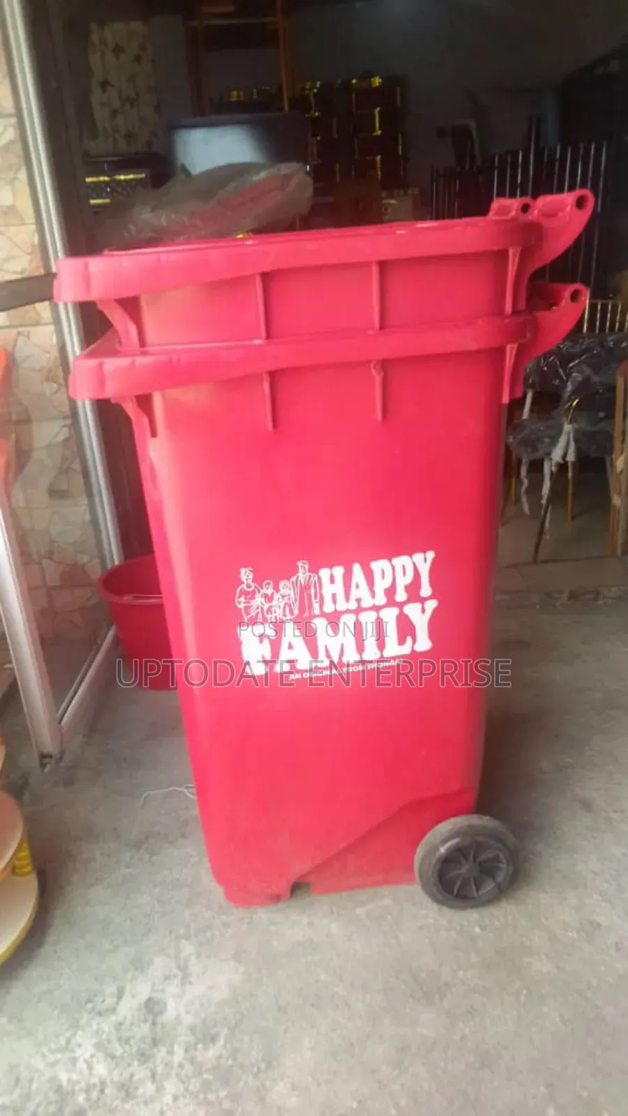 Waste Bin/ Wheeler Bin 240blitred
