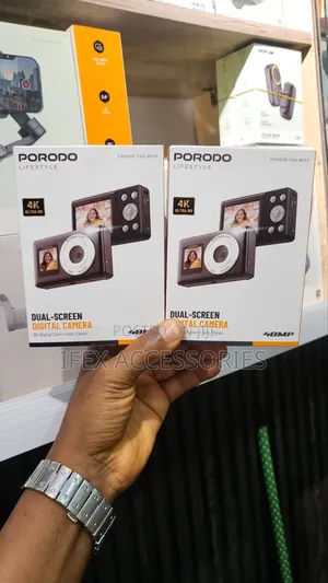 Porodo Lifestyle Dual-Screen Digital Camera