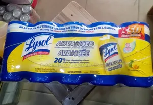 Lysol Advanced Disinfecting Wipes Pack of 5