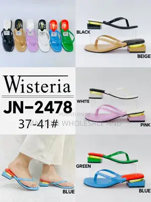 Wisteria Low Heel Ladies Slipper