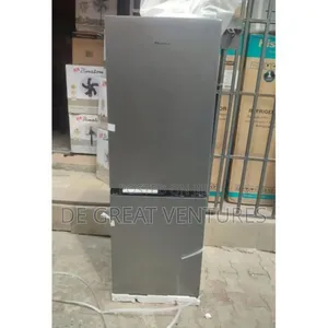 Brand New Hisense Half-Half Refrigerator√225litter√External√Silver√